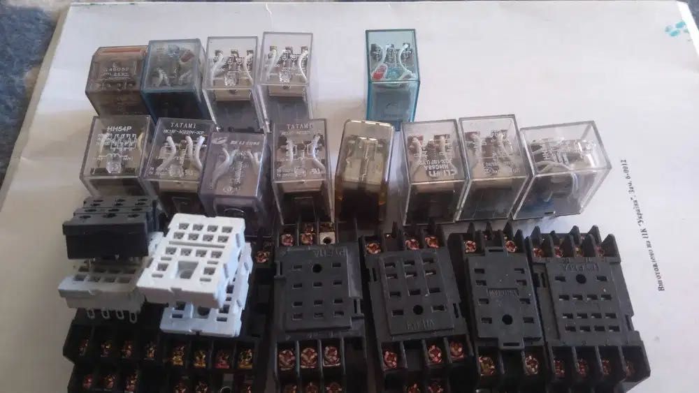 Реле 12 24 и другие