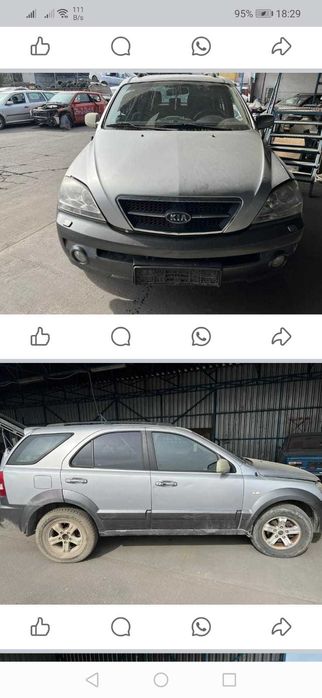 Розборка Kia Sorento 1 2.5 crdi дизель механіка автомат разборка акпп