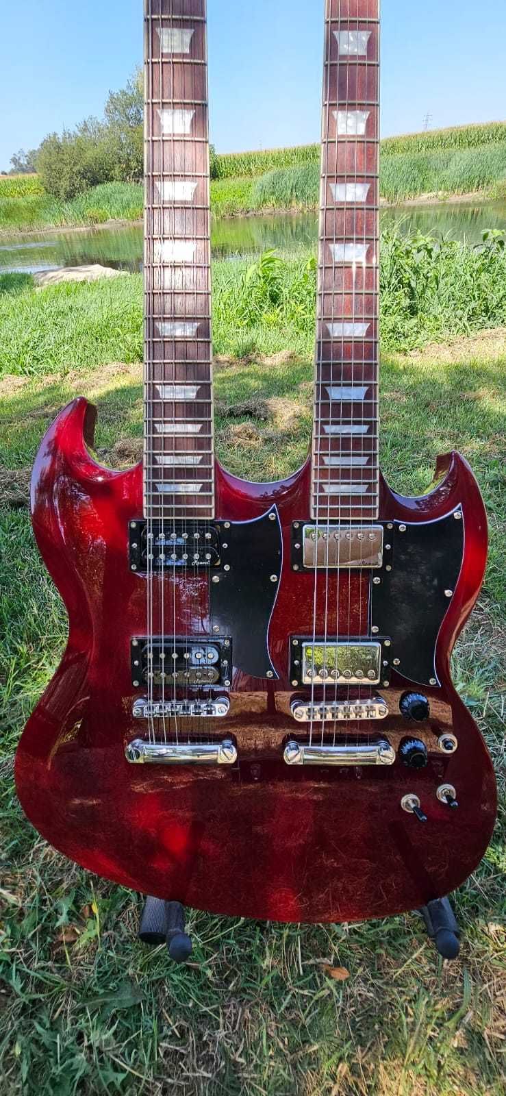 Harley Benton DC-Custom 612 Cherry
