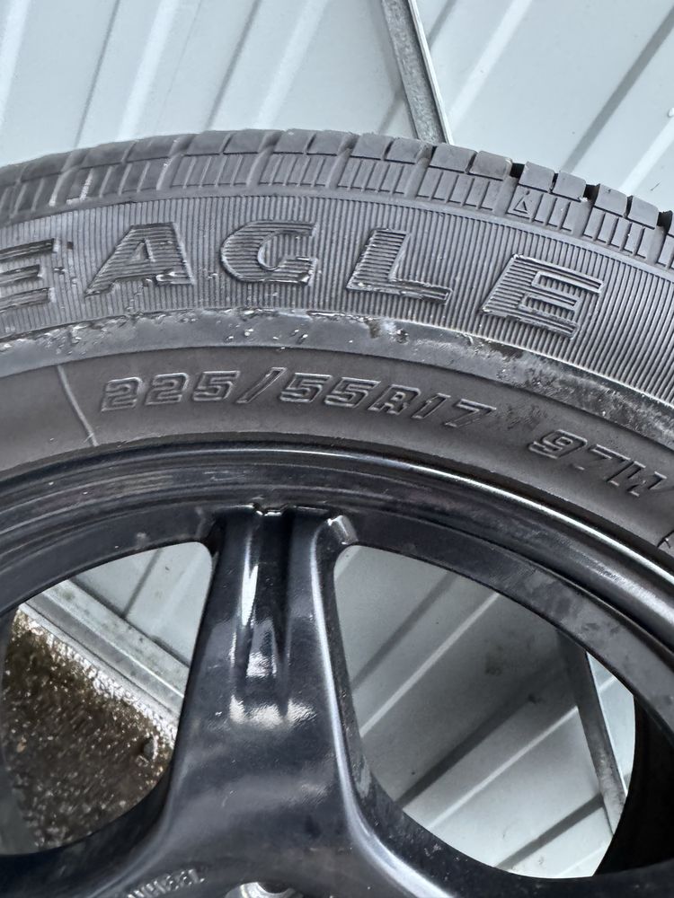 Mercedes CL koło zapasowe komplet 225/55 R17, 5x113