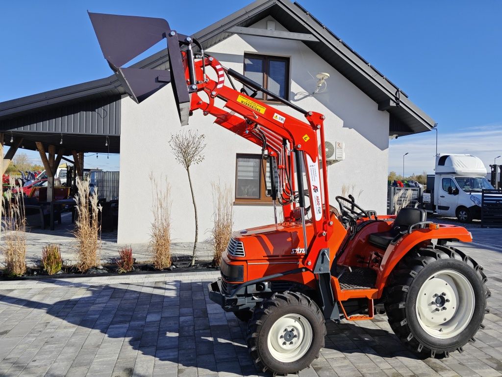 Traktorek Mini KUBOTA SATURN X20 4X4 20KM Z Turem Wspomaganie