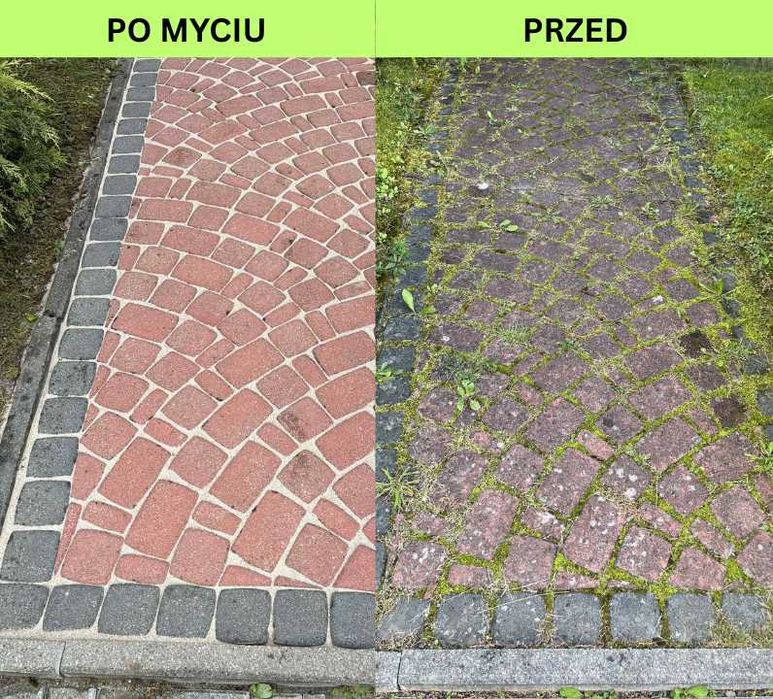 Mycie Czyszczenie kostki brukowej Olsztyn | Impregnacja, Spoinowanie