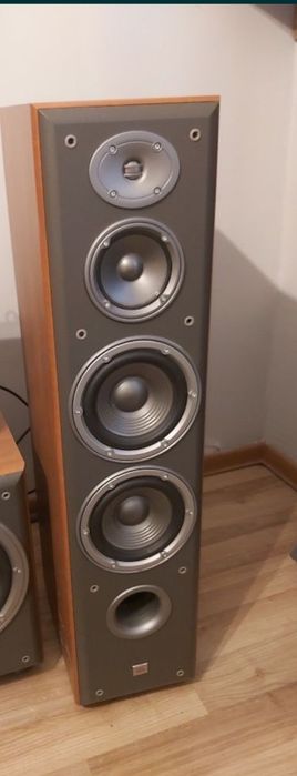 Kolumny stereo Jbl e80  maskownice w zestawie