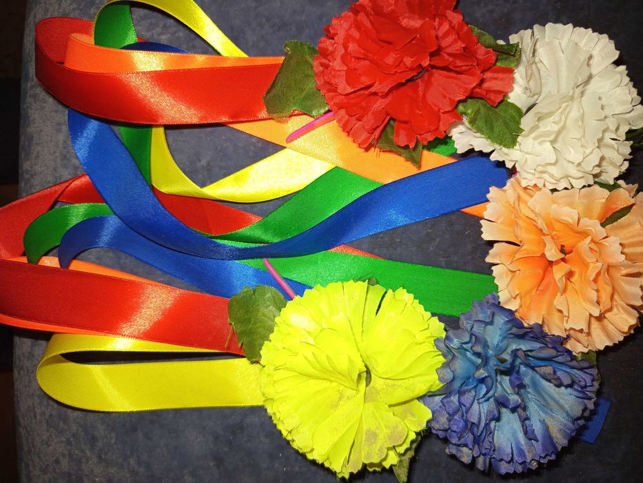 Венок самодельный на праздник