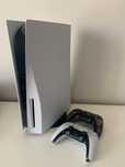 PS5 com disco + 2 comandos