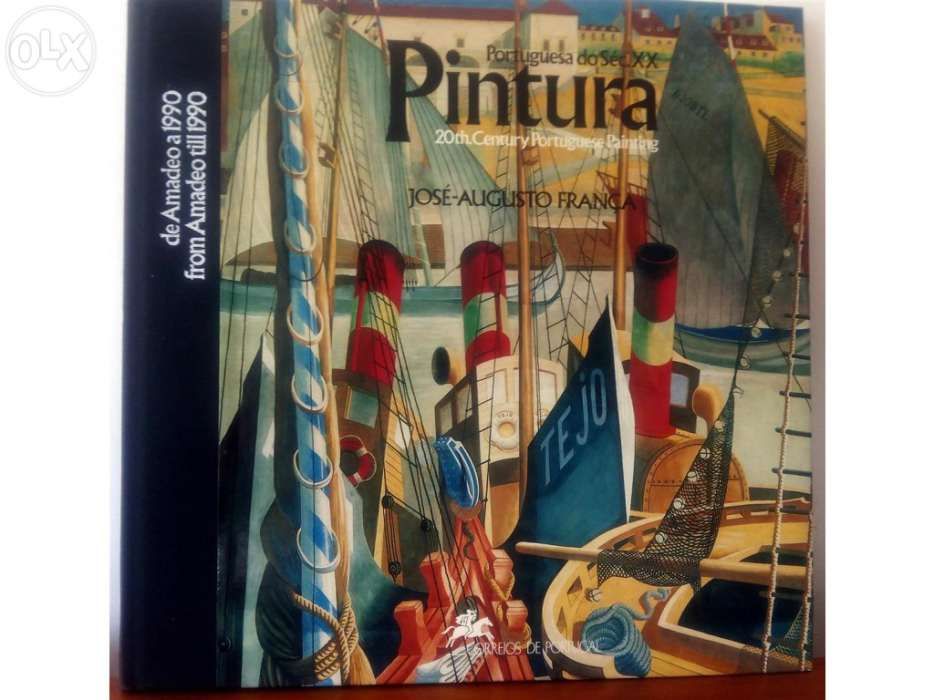 Livro Portugal em selos pintura portuguesa sec. xx