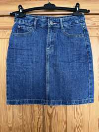 Spódnica jeansowa mini Reserved