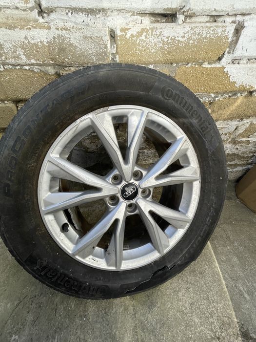Диск audi q3 r18 235/55 под ремонт сварку