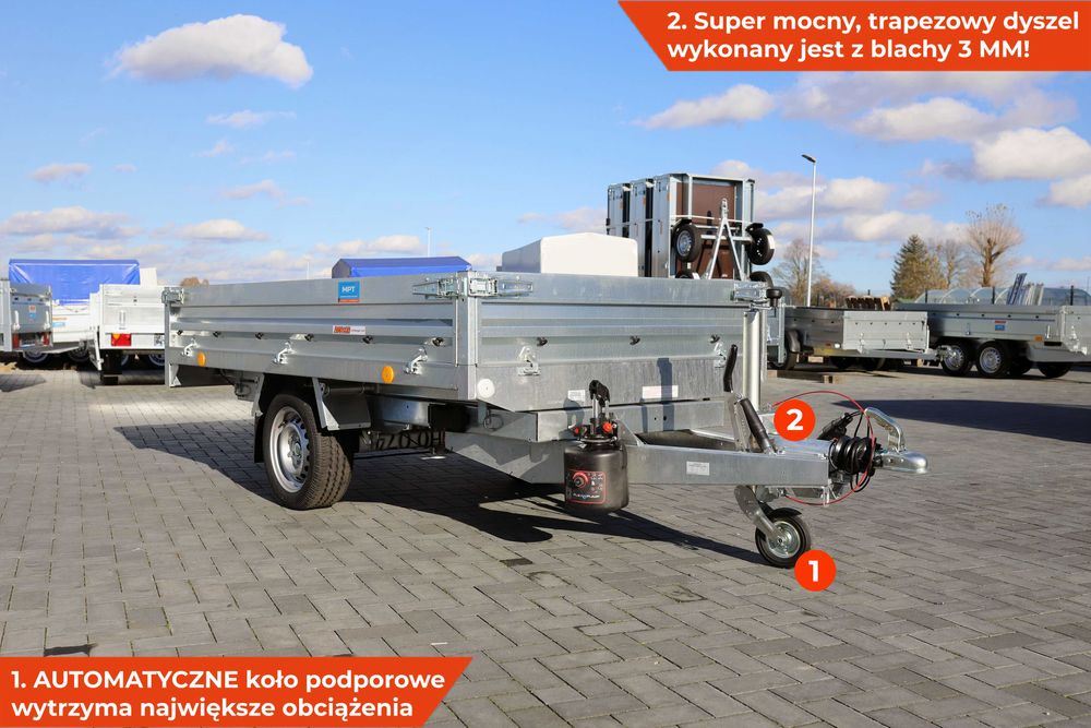 Wywrotka hydrauliczna Neptun KIPPER 256x148x30 1300 kg N13-256 GN269