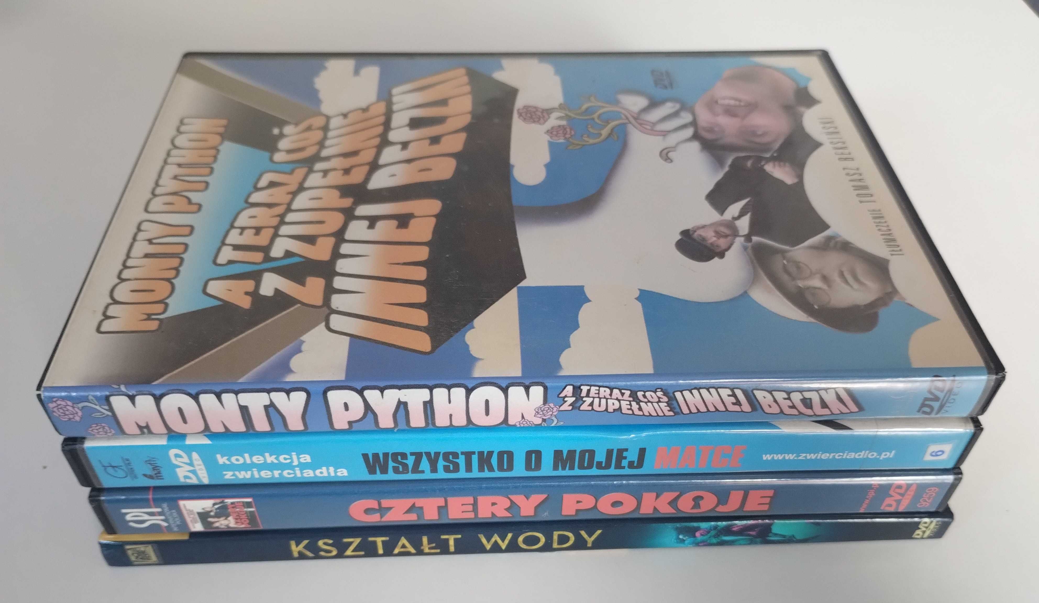 Monthy Python, Kształt Wody, Cztery Pokoje - zestaw 4 filmów DVD