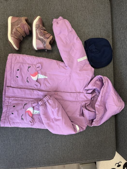 Paczka ubrań dla dziewczynki rozmiar 110