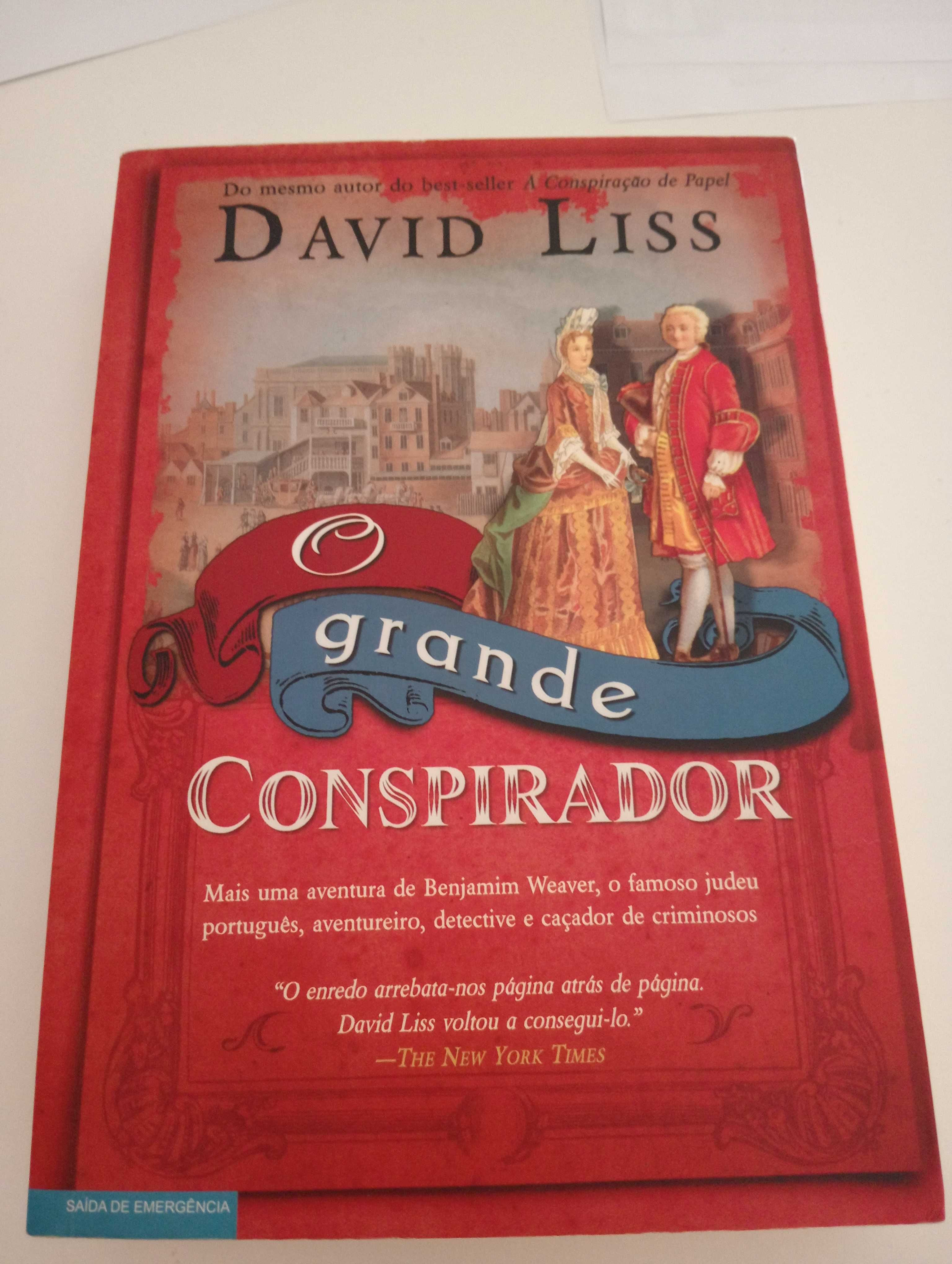 O grande conspirador, David liss