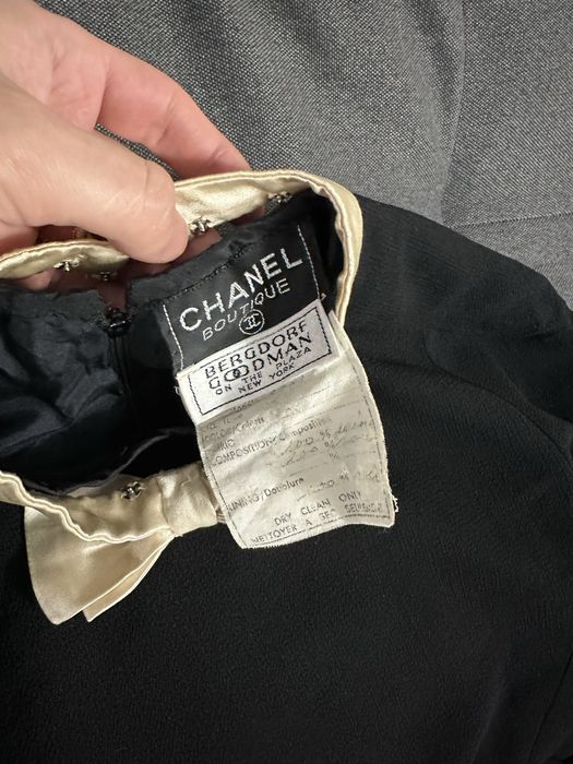 Винтажное платье Chanel 80-90x