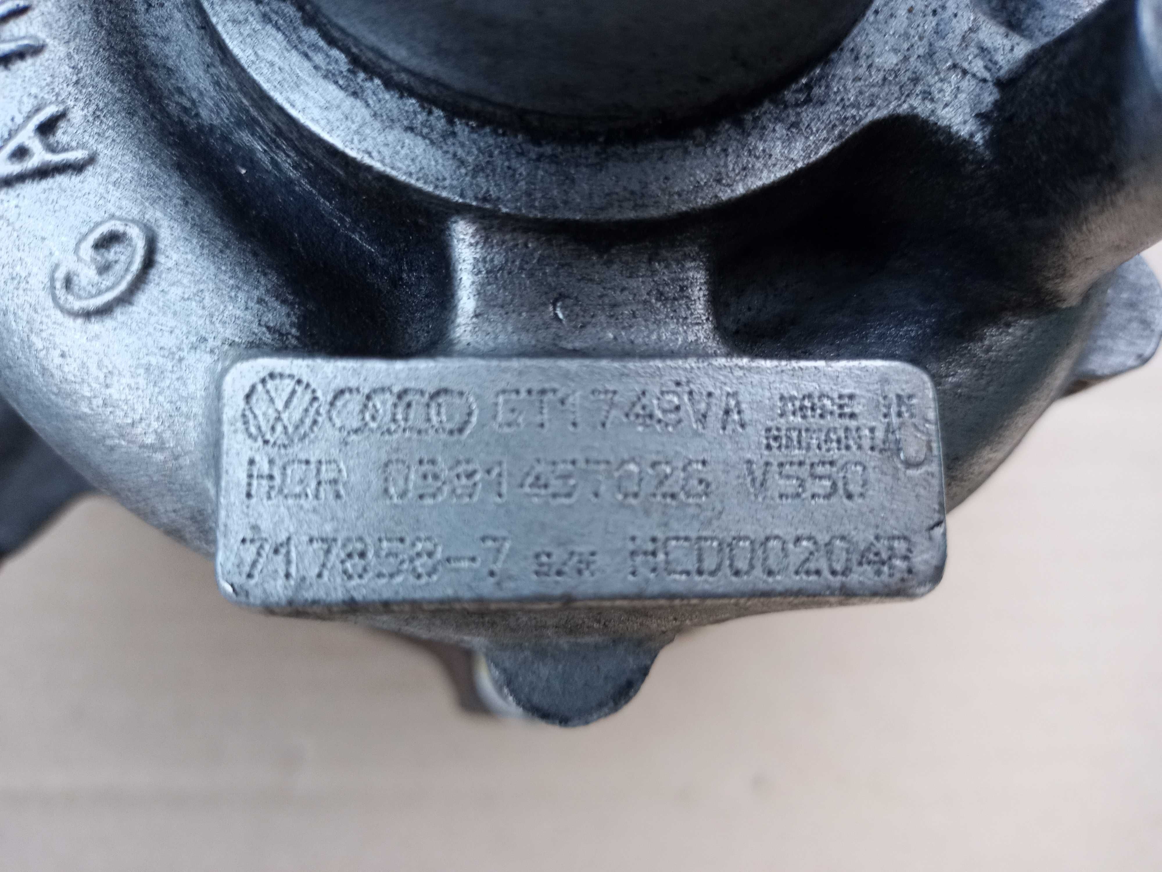 Turbosprężarka silnika 1.4TDI, 1.9TDI, 2.0TDI VW, Seat, Audi, Skoda.