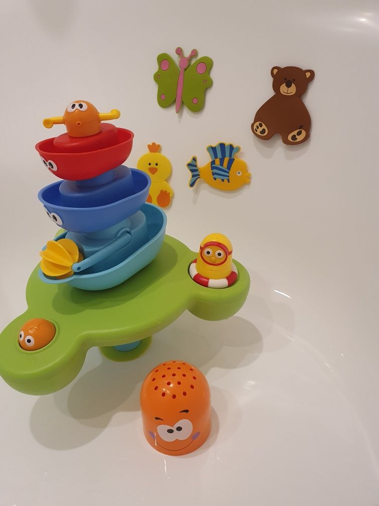 Водная пирамидка Yookidoo Веселый фонтан +подарок игрушки на присосках