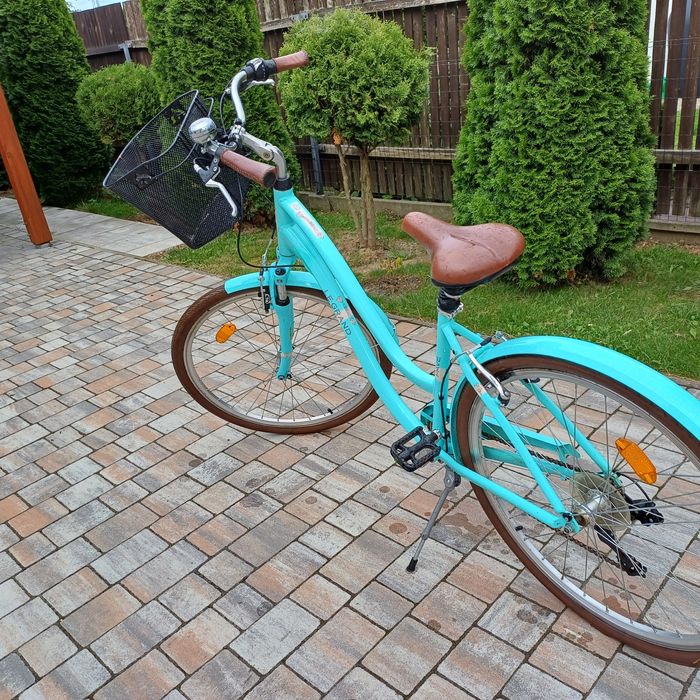 Rower kross legrand mietowy koszyk