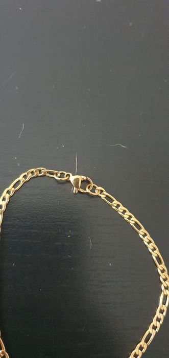 Pulseiras ouro laminado 18k malha 3x1  3mm