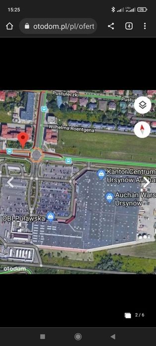 Ursynów C. H. AUCHAN lokal 44 m2 użytkowy usługowy bezpośrednio