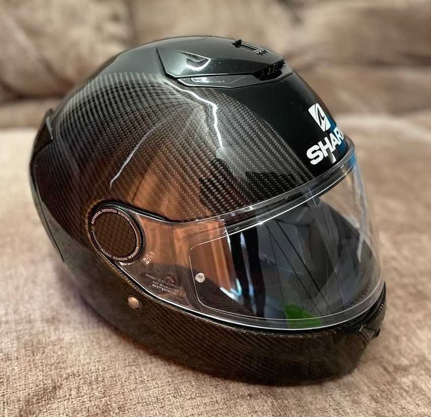Мото шлем Shar Spartan Carbon Skin (карбоновый)