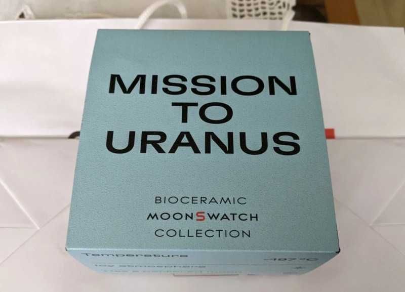 Swatch x Omega Bioceramic Moonswatch Mission to Uranus