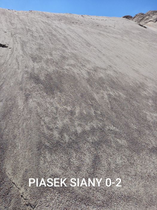 Piasek tłuczeń ziemia ogrodowa żwir kruszywo