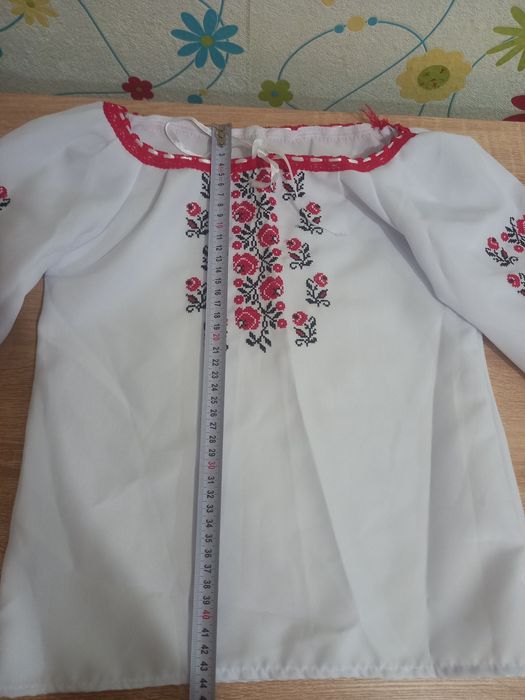 Вишиванка з юбкою для дівчинки!