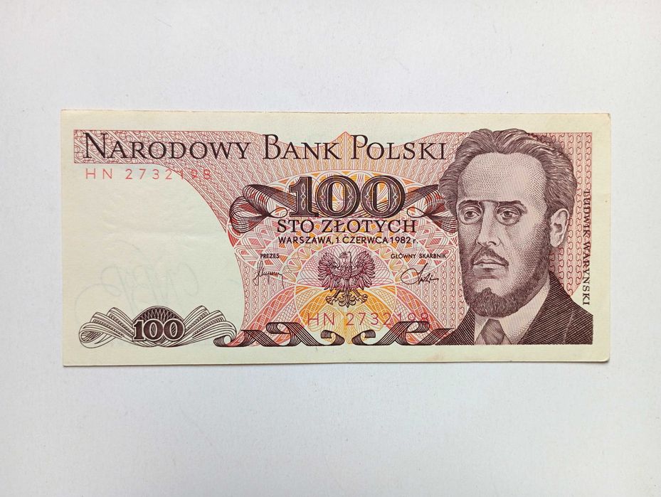 100 zł 1982   -  HN  -