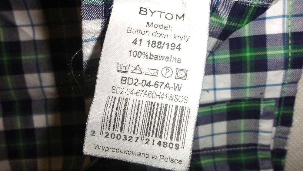 BYTOM - Super Modna Koszula - Rozmiar  L - Okazyjna Cena !
