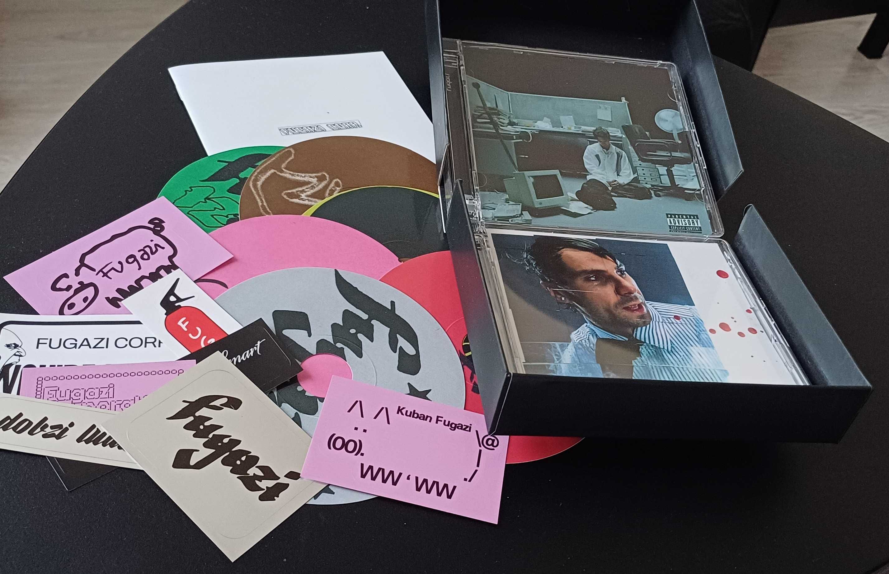 Kuban - Fugazi Deluxe 2 CD wlepki NOWE unikat preorder limit