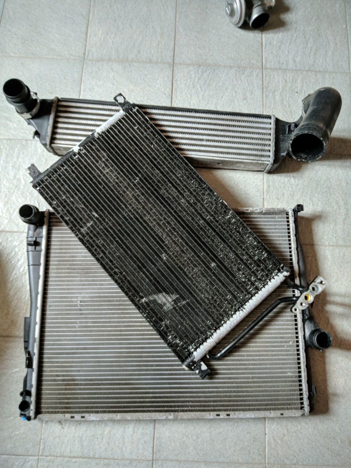 Peças BMW E46 Guarda-lamas Radiador Porta