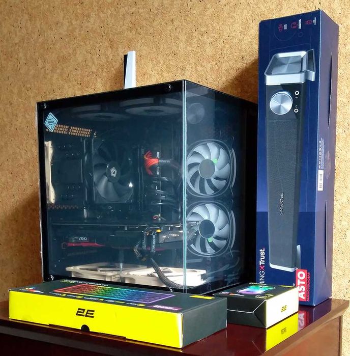 ПК: Gigabyte A520I AC WI-FI, Ryzen 5 3600, RX 580 GAMING X+ 8G, 32GB