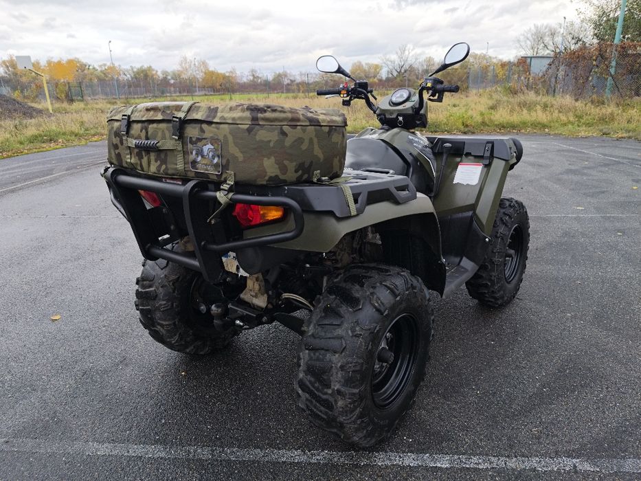 Polaris Sportsman 500 Forest 4x4 Homologacja, pług
