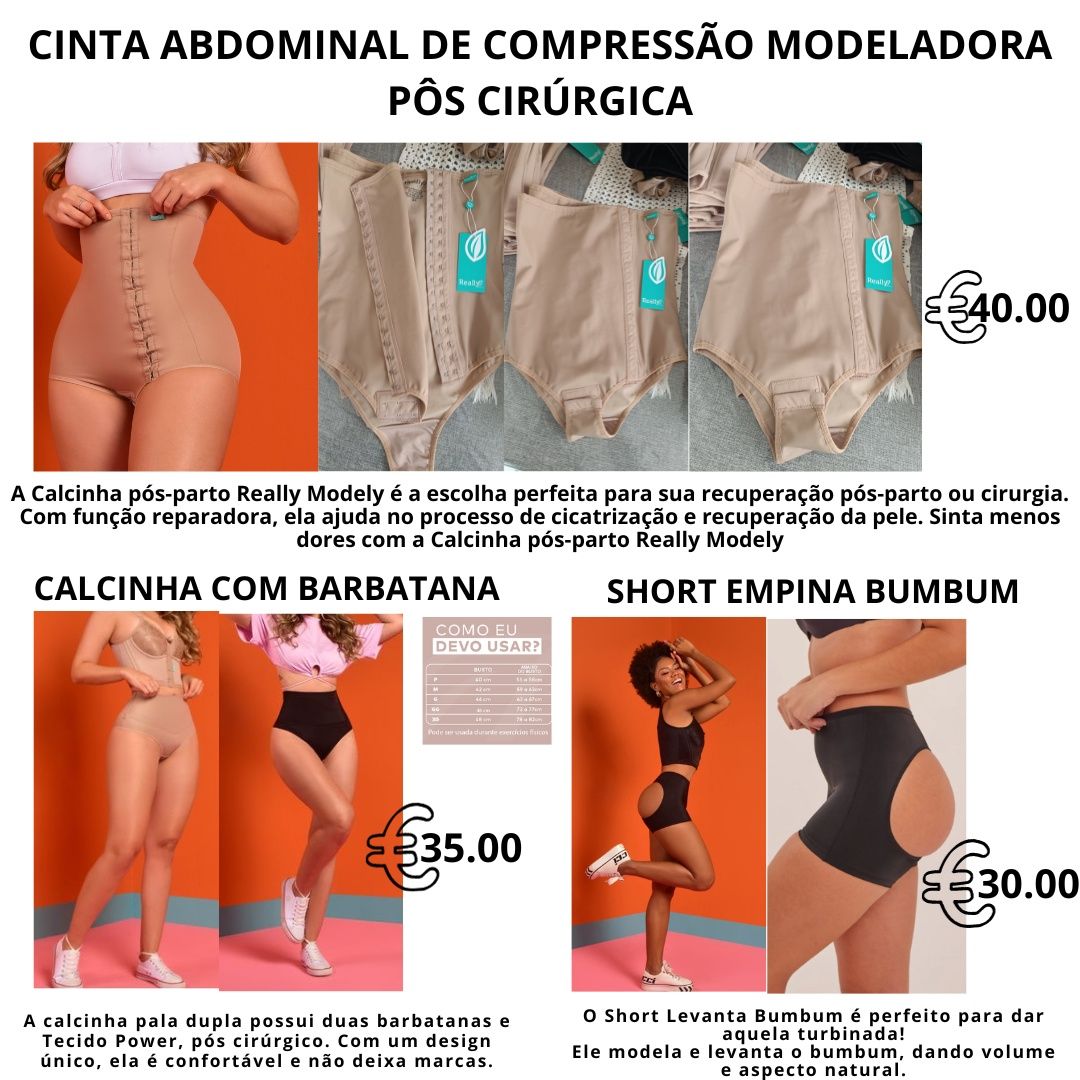 Cueca calcinha com barbatanas Really Brasil