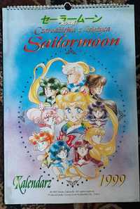 Sailor Moon, Czarodziejka z Księżyca, KALENDARZ A3, Unikat