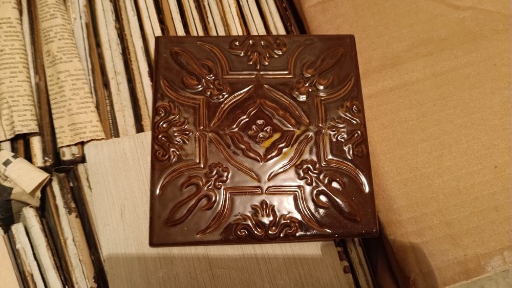 Kafelki glazura płytki z wzorem 167szt