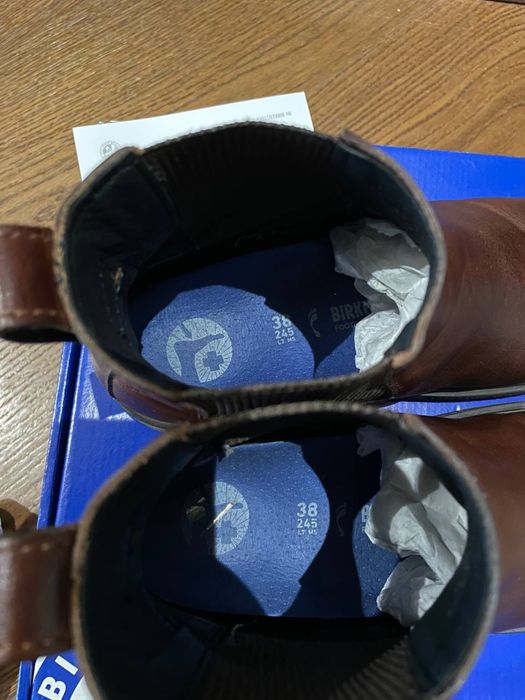 Шкіряні черевики Birkenstock