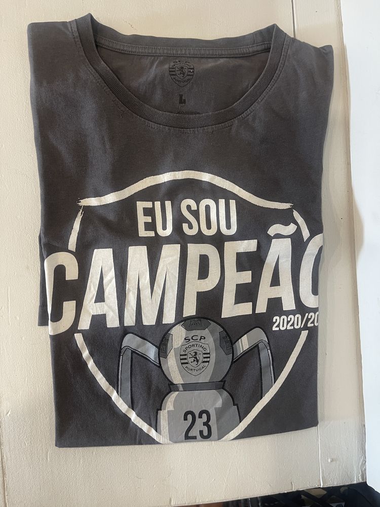 Camisola do sporting campeâo 2020/21