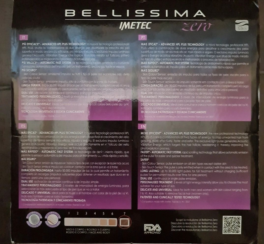 Depiladora Laser Belíssima