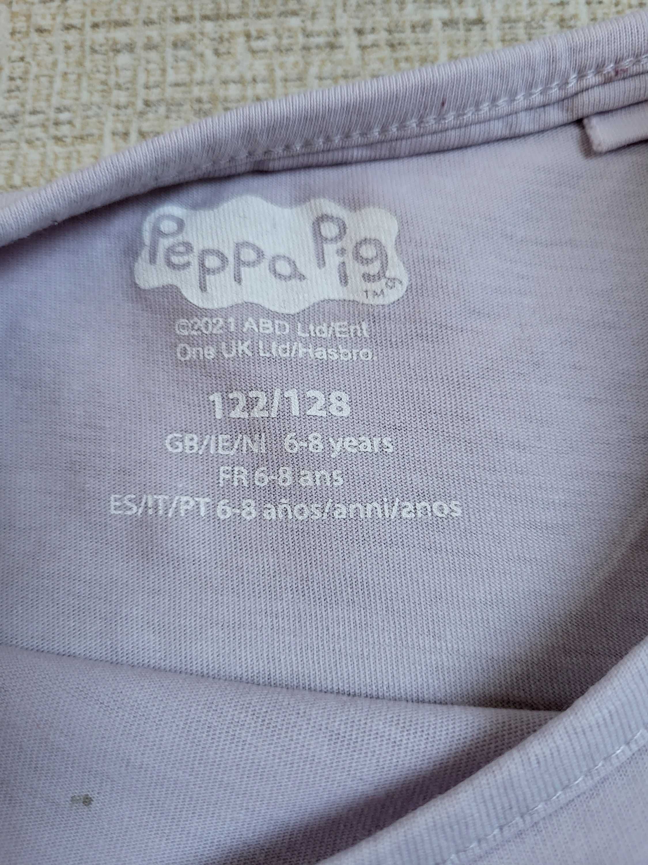 piżama dwuczęściowa Świnka Peppa, Peppa Pig Hasbro 122-128