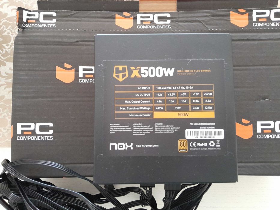 Fonte Alimentação Nox 500w