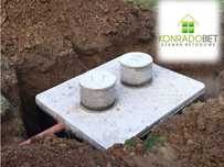 Szamba betonowe, Zbiorniki na szambo 4m3 6m3 8m3, 10m3, 12m3 z Wykopem