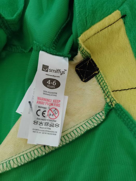 Strój karnawałowy SMOKA DINOZAURA KROKODYLA kostium 104/116 (119)