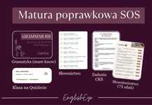Matura poprawkowa angielski [produkt cyfrowy] MUST HAVE
