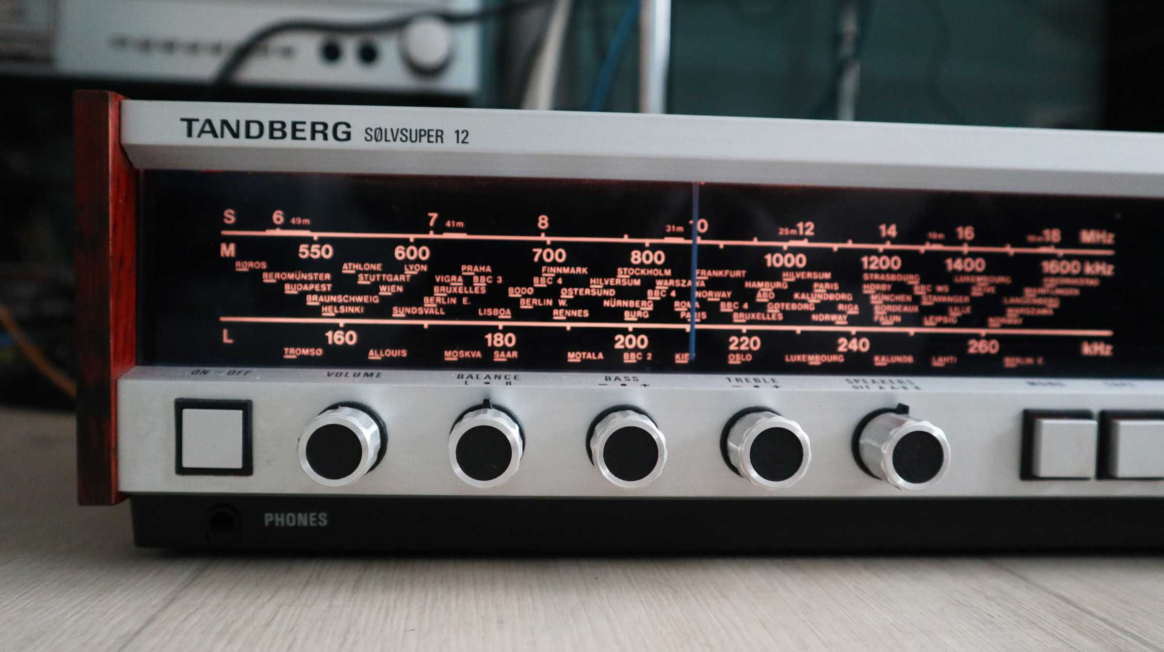 Ресивер усилитель Tandberg solvsuper 12 как новый с паспортом 1976 год