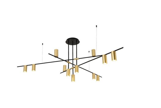 Candeeiro teto Chandelier led vintage moderno