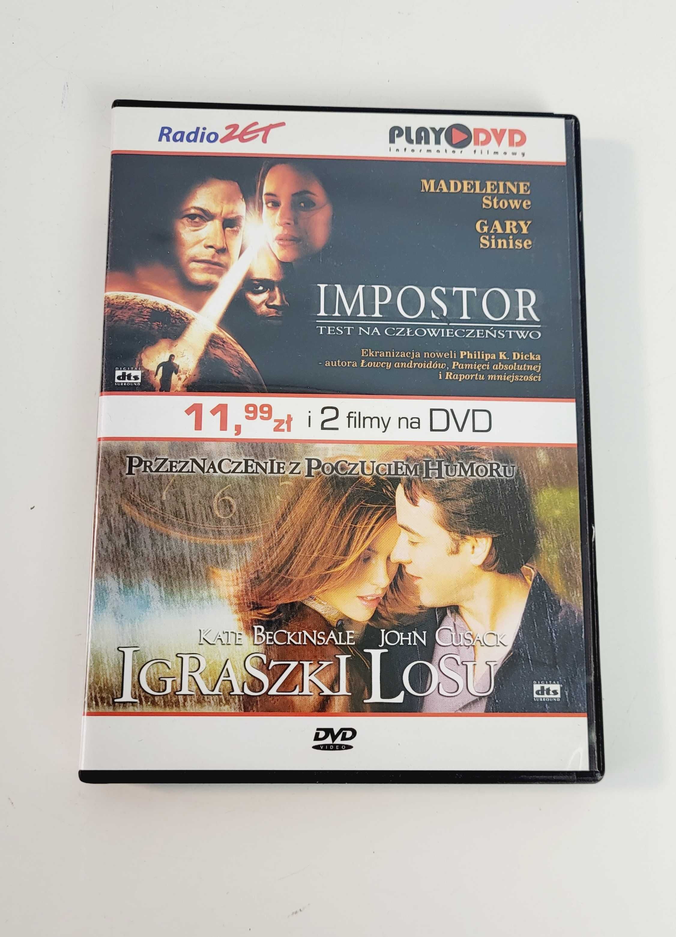 Impostor, Igraszki losu DVD dwa filmy