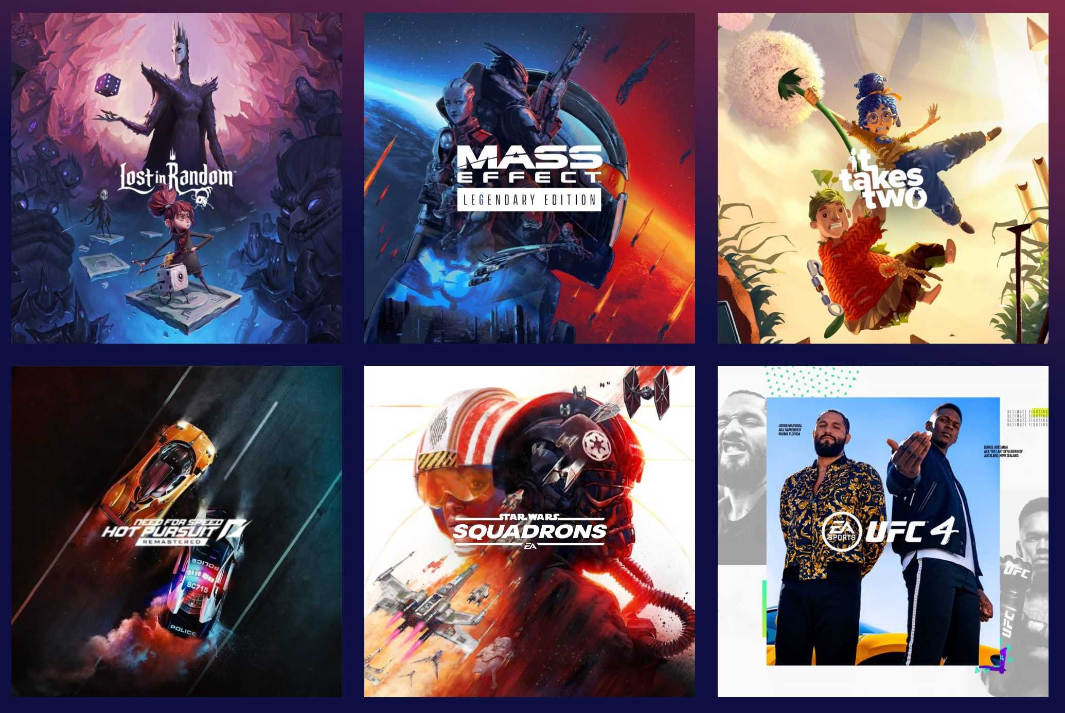 Підписка EA Play PS4/PS5 FC 25 Fifa NHL UFC 5 Need for Speed Star Wars