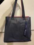 Torba shopper bag Tommy hilfiger  granatowa jak nowa na prezent