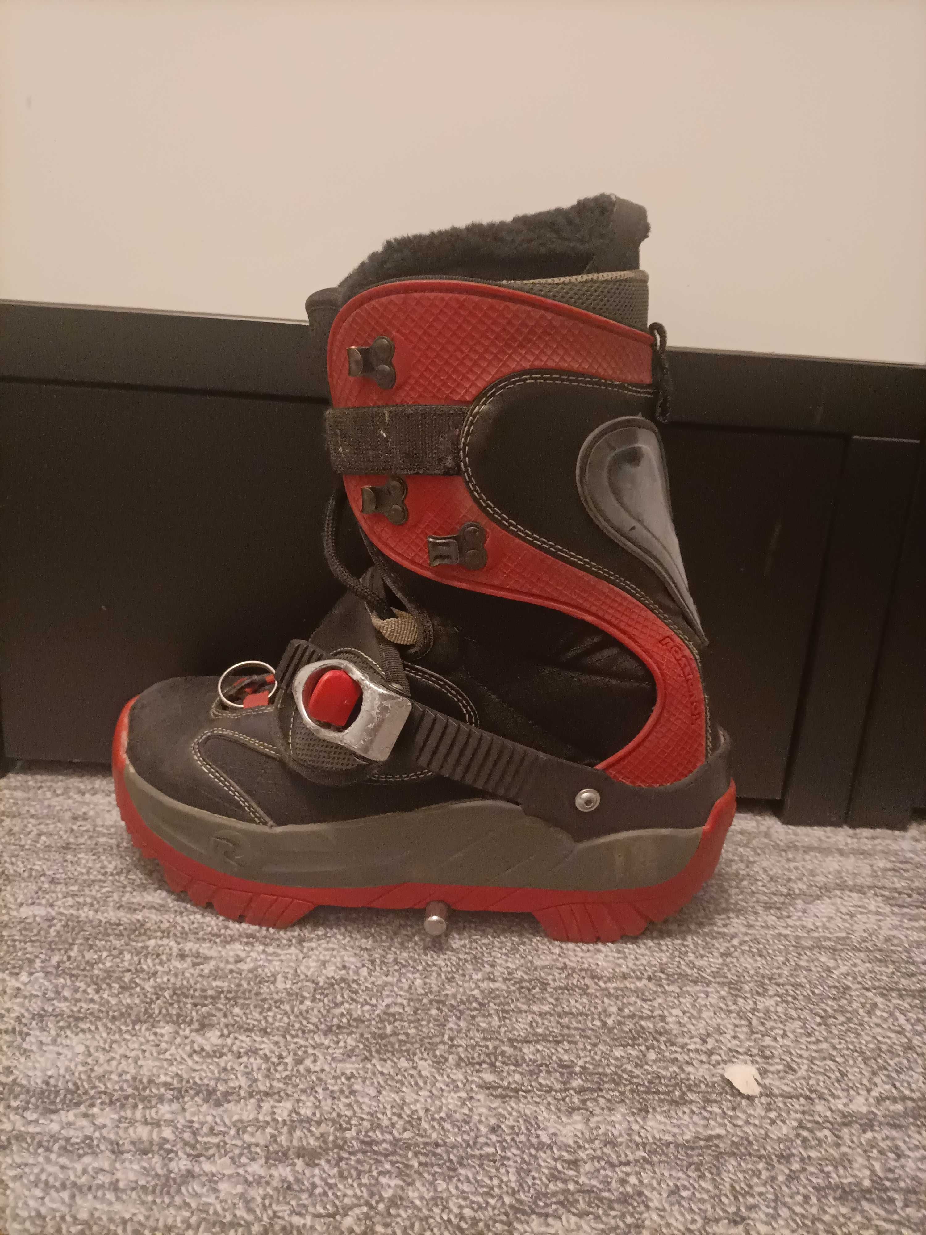 Buty i Wiązania Snowboardowe Rassingol (step in system) rozmiar 39,5