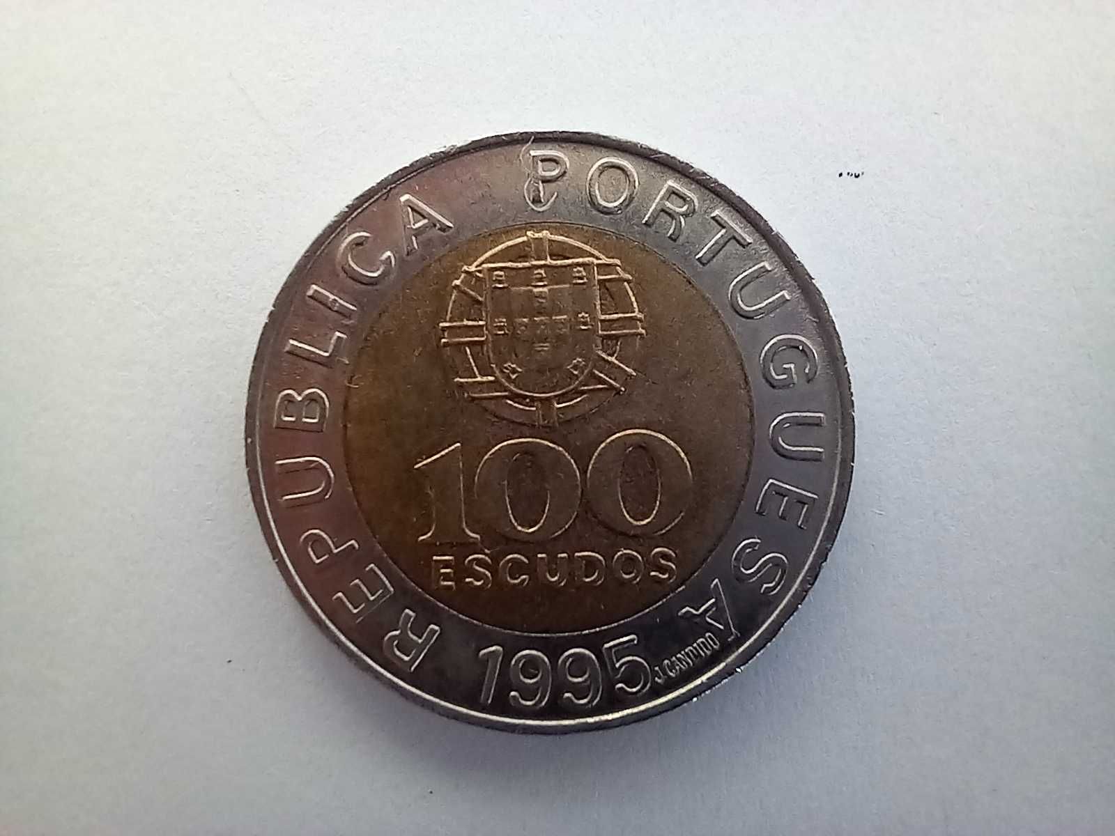 Portugal 100 escudos, 1995 - 50º Aniversário da FAO